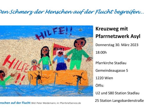 Den Schmerz der Menschen auf der Flucht begreifen – Kreuzweg