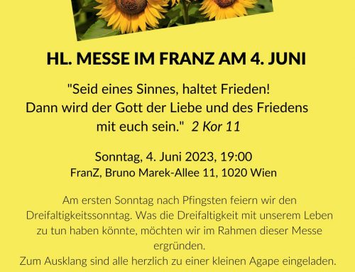 Hl. Messe im FranZ am 4. Juni 2023