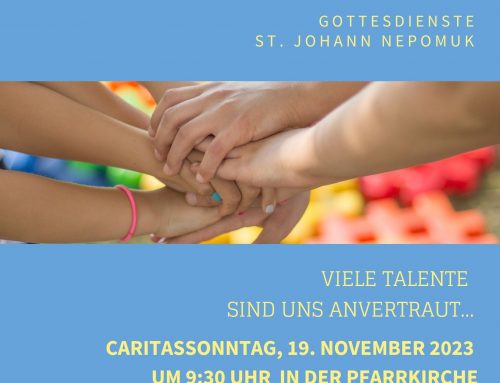 Caritassonntag am 19. November 2023