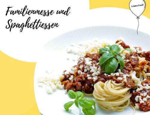 Spaghetti-Messe im FranZ – es geht wieder los
