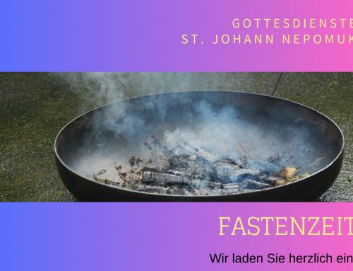 Angebote in der Fastenzeit