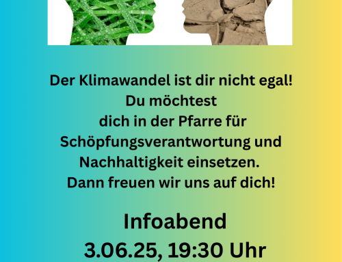 Informationsabend: Schöpfungsverantwortung und Nachhaltigkeit