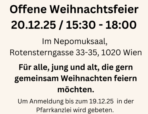 Offene Weihnachtsfeier