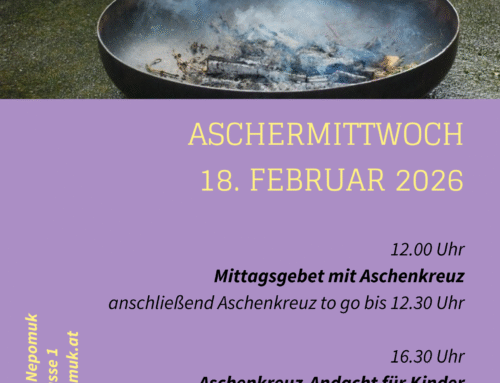 Aschermittwoch – Beginn der Fastenzeit