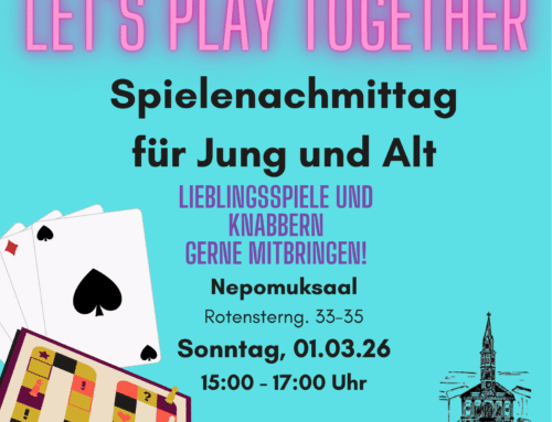 Spielenachmittag für Jung und Alt