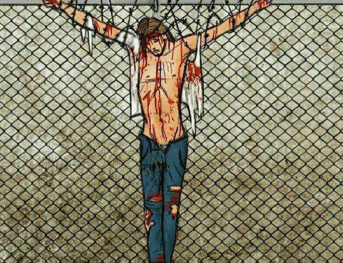 Theaterprojekt: Jesus im Stacheldraht